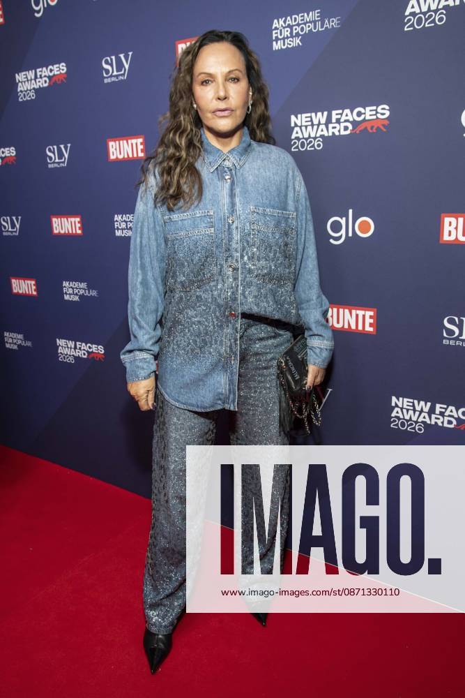 ABB NEWFACES: Natascha Ochsenknecht as a guest at the BUNTE New Faces Award Music 2026 at Cafe Moskau on October 29, 2026, in Berlin, Germany