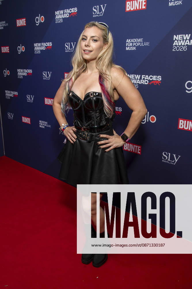 ABB NEWFACES Chany Dakota to appear at the BUNTE New Faces Award Music 2026 at Cafe Moskau on October 29, 2026, in Berlin, Germany