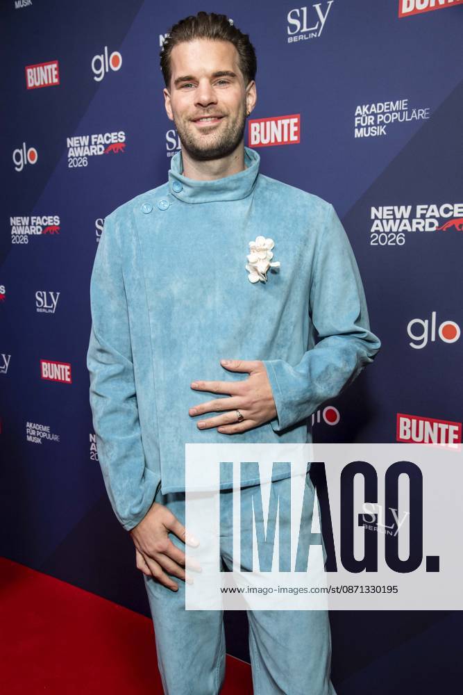 ABB NEWFACES: Paul Bunne to appear at the BUNTE New Faces Award Music 2026 at Cafe Moskau on October 29, 2026, in Berlin, Germany