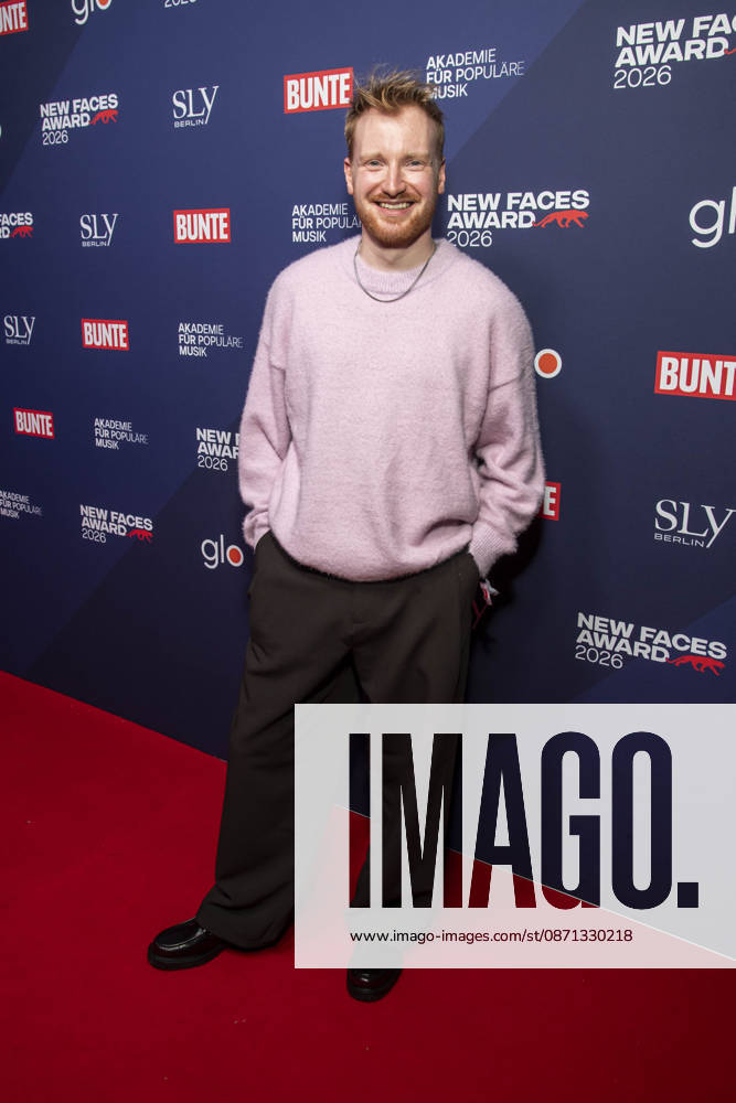 ABB NEWFACES Myller to appear at the BUNTE New Faces Award Music 2026 at Cafe Moskau on October 29, 2026, in Berlin, Germany