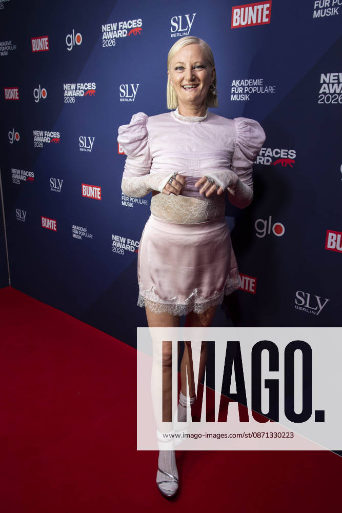 ABB NEWFACES Sonya to appear at the BUNTE New Faces Award Music 2026 at Cafe Moskau on October 29, 2026, in Berlin, Germany