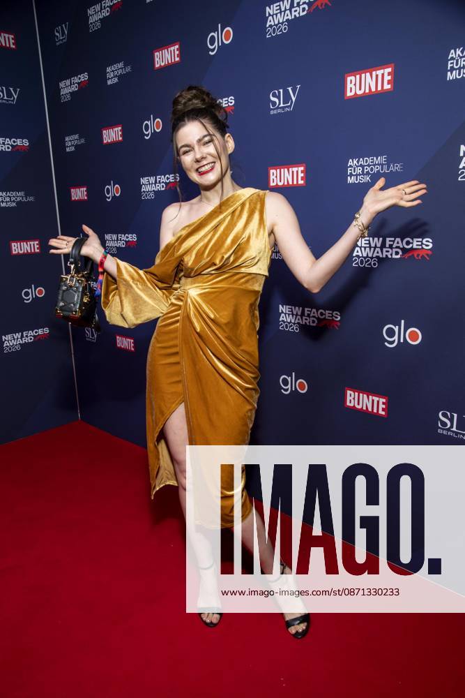 ABB NEWFACES Klaudia Giez to appear at the BUNTE New Faces Award Music 2026 at Cafe Moskau on October 29, 2026, in Berlin, Germany