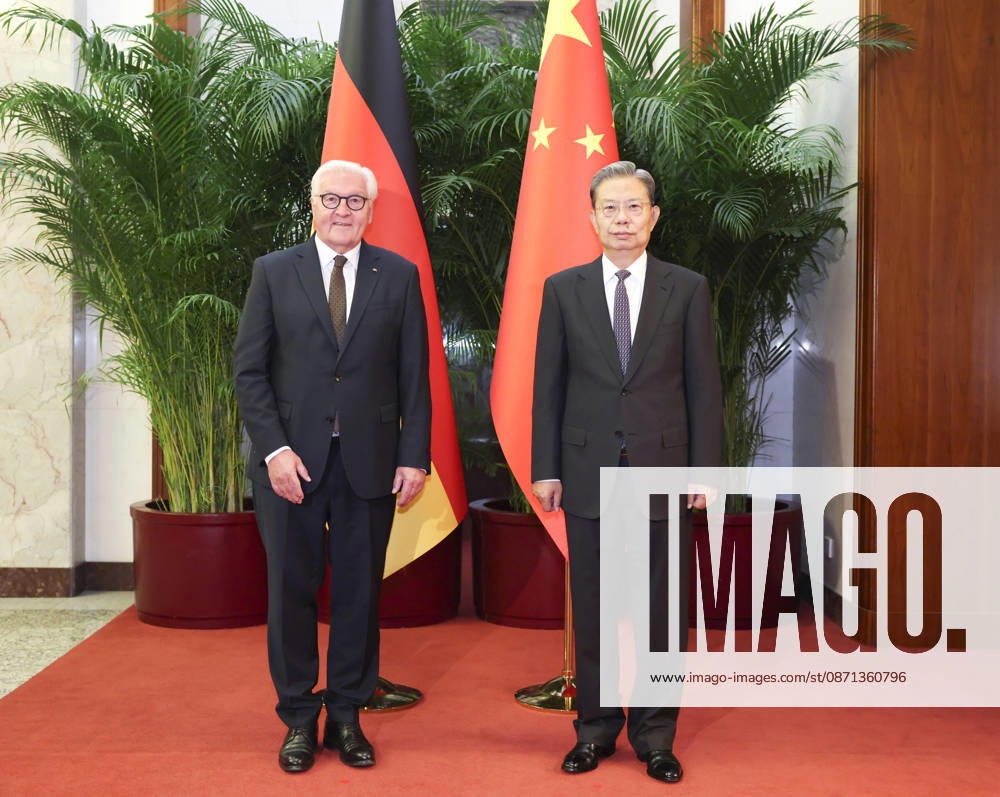 (261030) -- BEIJING, Oct. 30, 2026 -- Zhao Leji, chairman of the National People s Congress (NPC) Standing Committee, meets with German President Frank-Walter Steinmeier in Beijing, capital of China, Oct. 30, 2026. ) CHINA-BEIJING-ZHAO LEJI-GERMAN PRESIDENT-MEETING (CN) PangxXinglei