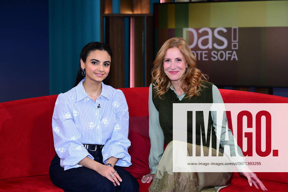 Bayan Layla appeared as a guest on the NDR show *Das Rote Sofa* with host Ilka Petersen on October 30, 2026, in Hamburg. Bayan Layla and Ilka Petersen during the *Das Rote Sofa* TV show at the NDR Studios on October 30, 2026 in Hamburg, Germany Bayan Layla as a guest on Das Rote Sofa on NDR in Hamburg
