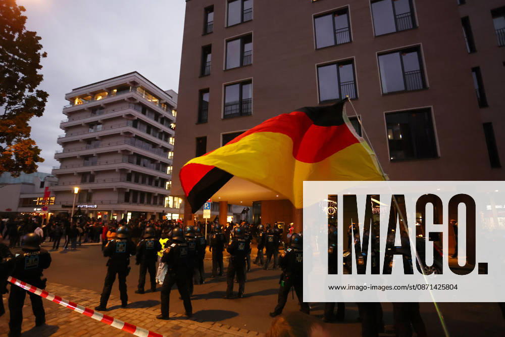 Generation Z nationwide demonstration Members of the Generation Z movement clash with the police during a nationwide demonstration at the White Tower (Weisser Turm) in Nuremberg, Germany. Thousands of young protesters took to the streets across 23 German cities to demand more political influence, better education, decisive climate action, and affordable living, while protesting against budget cuts and military conscription. October 31th, 2026 Photo by Davide Elias