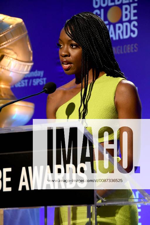 Beverly Hills, California - Danai Gurira . 2018 Golden Globes Nominations held at Beverly Hilton Hotel. Photo Credit: Birdie Thompson AdMedia 233097 2018-12-06 CA Beverly Hills Etats-Unis