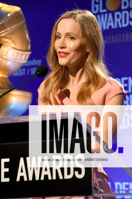 Beverly Hills, California - Leslie Mann. 2018 Golden Globes Nominations held at Beverly Hilton Hotel. Photo Credit: Birdie Thompson AdMedia 233097 2018-12-06 CA Beverly Hills Etats-Unis