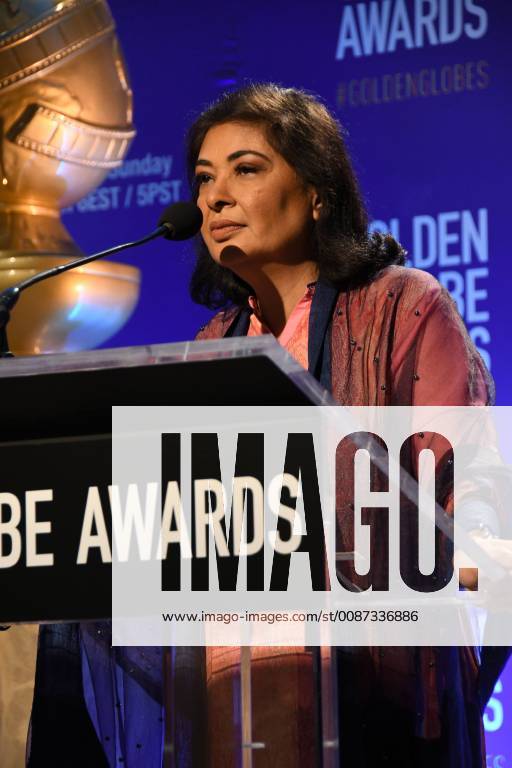 Beverly Hills, California - Meher Tatna. 2018 Golden Globes Nominations held at Beverly Hilton Hotel. Photo Credit: Birdie Thompson AdMedia 233097 2018-12-06 CA Beverly Hills Etats-Unis