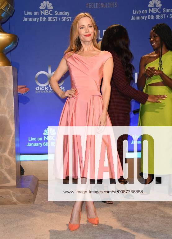 Beverly Hills, California - Leslie Mann . 2018 Golden Globes Nominations held at Beverly Hilton Hotel. Photo Credit: Birdie Thompson AdMedia 233097 2018-12-06 CA Beverly Hills Etats-Unis