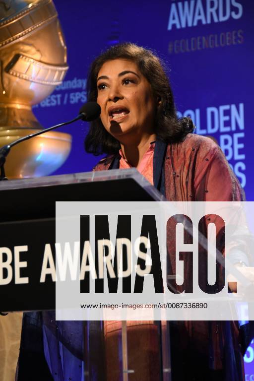 Beverly Hills, California - Meher Tatna. 2018 Golden Globes Nominations held at Beverly Hilton Hotel. Photo Credit: Birdie Thompson AdMedia 233097 2018-12-06 CA Beverly Hills Etats-Unis