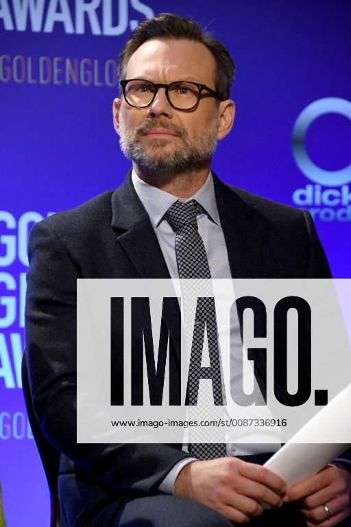 Beverly Hills, California - Christian Slater . 2018 Golden Globes Nominations held at Beverly Hilton Hotel. Photo Credit: Birdie Thompson AdMedia 233097 2018-12-06 CA Beverly Hills Etats-Unis