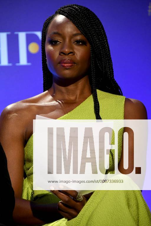 Beverly Hills, California - Danai Gurira . 2018 Golden Globes Nominations held at Beverly Hilton Hotel. Photo Credit: Birdie Thompson AdMedia 233097 2018-12-06 CA Beverly Hills Etats-Unis
