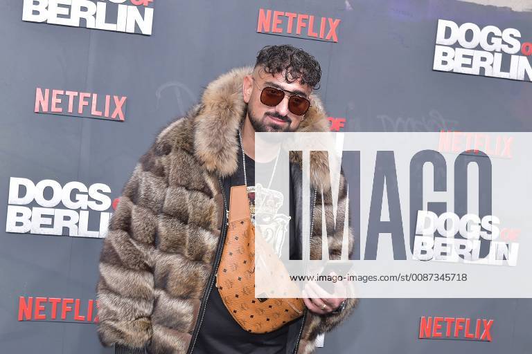 World premiere of DOGS OF BERLIN arrest warrant bourgeois Aykut Anhan is a Turkish German rapper on the black carpet to the world premiere of DOGS OF BERLIN at Kino International on 06 12 2018