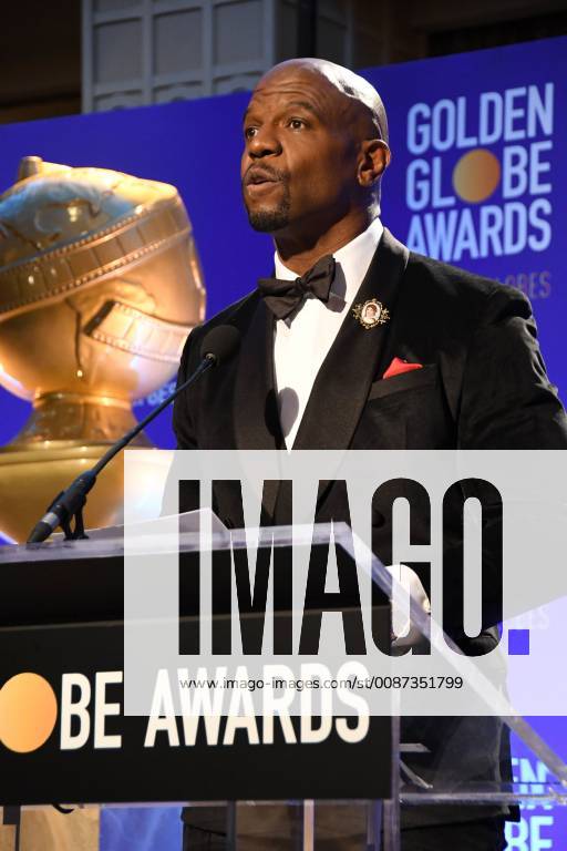 Beverly Hills, California - Terry Crews. 76th Annual Golden Globe Nominations Announcement held at the Beverly Hilton Hotel. Photo Credit: Birdie Thompson AdMedia 233107 2018-12-06 CA Beverly Hills Etats-Unis