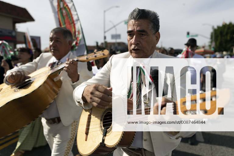 Los Angeles, California, United States - People take part in the 87th Annual Procession and Mass in honor of Our Lady of Guadalupe in Los Angeles, California on December 9, 2018. The Catholic procession is the oldest religious procession in Los Angeles and celebrates the apparition of the Virgin Mary in Mexico in 1531. Los Angeles United States - ZUMAn230 20181209_zaa_n230_559