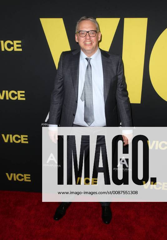 BEVERLY HILLS, CA - December 11: Adam McKay, at the Vice World Premiere at the Academy of Motion Picture Arts & Sciences in Beverly Hills, California on December 11, 2018.