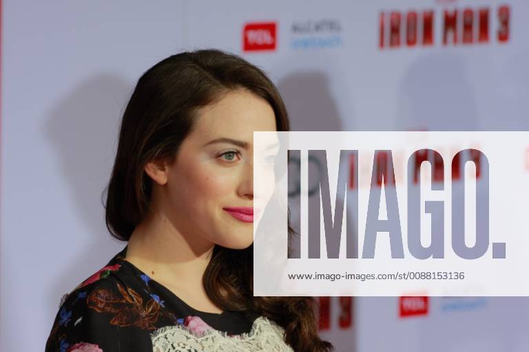 Kat Dennings at the World Premiere of Marvel s Iron Man 3 . Arrivals held at El Capitan Theatre in Hollywood, CA