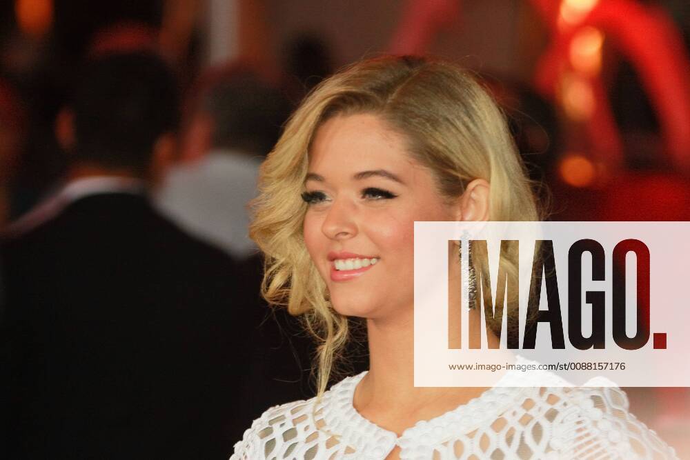 Sasha Pieterse at the World Premiere of Film District s Insidious: Chapter 2 . Arrivals held at Universal CityWalk in Universal City, CA