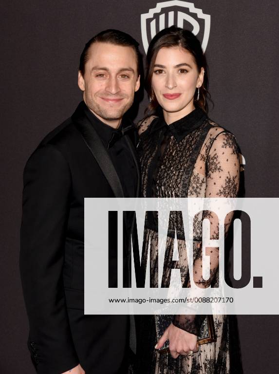 LOS ANGELES, CALIFORNIA - JANUARY 06: Kieran Culki and Jazz Charton attend the Warner InStyle Golden Globes After Party at the Beverly Hilton Hotel on January 06, 2019 in Beverly Hills, California. Photo: imageSPACE MediaPunch