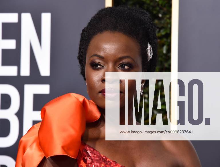 Danai Gurira arriving at the 76th Annual Golden Globe Awards in Beverly Hills, California - Jan 6, 2019 - Golden Globe Awards 2019, Beverly Hills California United States The Beverly Hilton