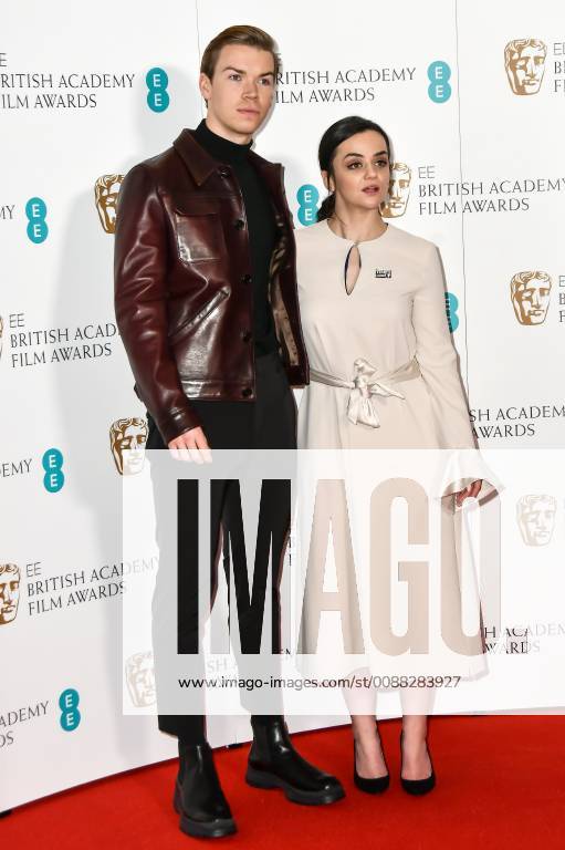 English actor Will Poulter and English actress Hayley Squires attend the EE BAFTA Film Awards Nominations Announcement at the Princess Anne Theatre, BAFTA in London. JANUARY 9th 2019 SLIx1980