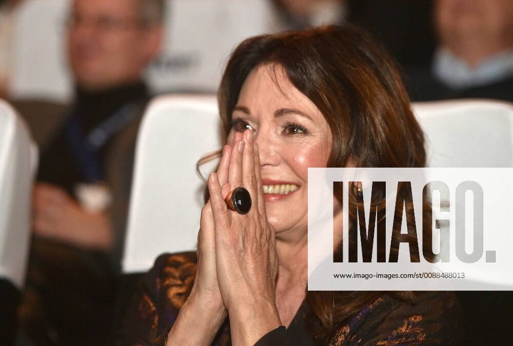 The 40th film festival Max Ophüls Preis starts on Monday 14 01 2019 at the Cinestar Im Bild actress Iris Berben from Saarbrücken bub