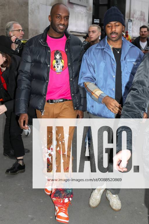 Invites du defile Heron Preston. Virgil Abloh. 234209 2019-01-15 Etats-Unis