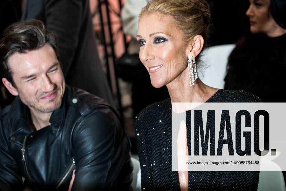 Paris Fashion Week. Celine Dion assiste au defile Alexandre Vauthier. Avec Pepe Munoz 234435 0000-00-00 Etats-Unis Dion, Céline