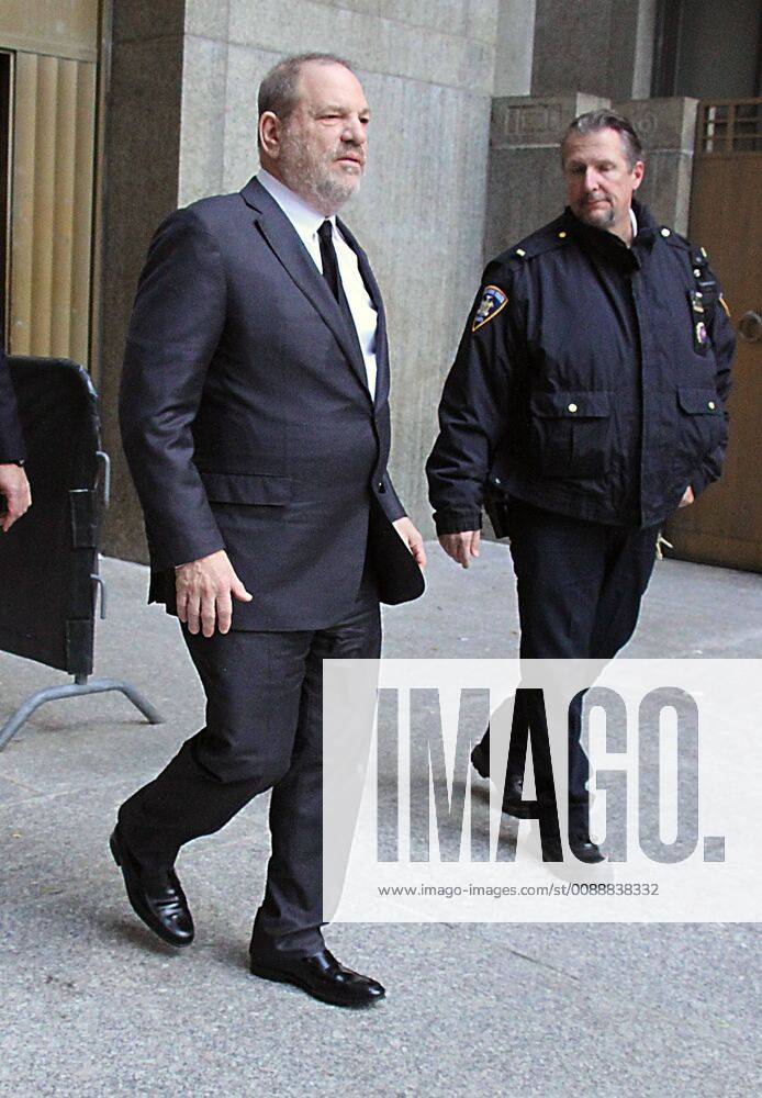 NEW YORK, NY - January 25: Harvey Weinstein s exits New York Supreme Court after judge approves changes in defense team in New York City on January 25, 2019.