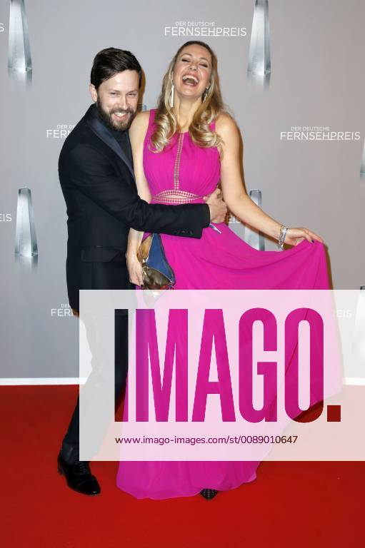 Franz Dinda and Ruth Moschner at the presentation of the German Television Award 2019 at the Düsseldorf Rheinterrasse Düsseldorf 31 01 2019 Foto:xS.xGabschx xFuturexImage