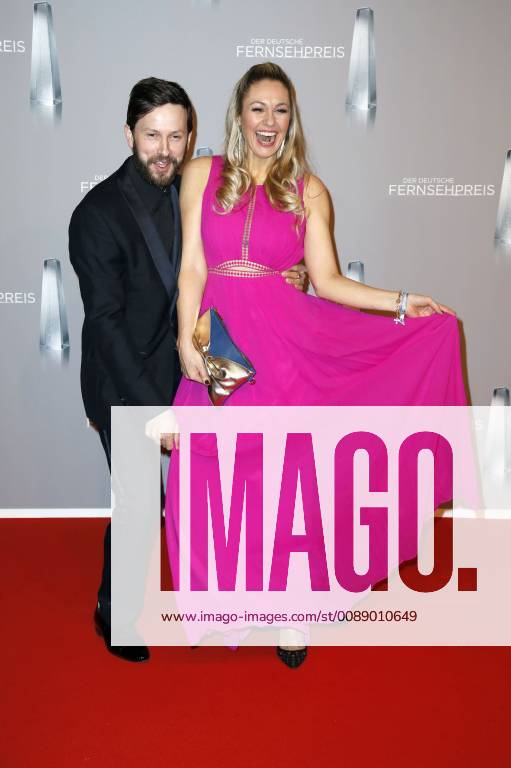 Franz Dinda and Ruth Moschner at the presentation of the German Television Award 2019 at the Düsseldorf Rheinterrasse Düsseldorf 31 01 2019 Foto:xS.xGabschx xFuturexImage