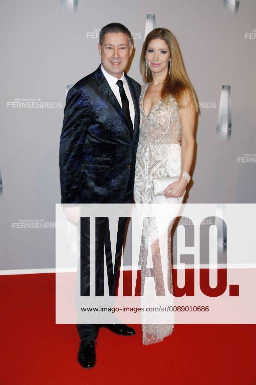 Joachim Llambi with his girlfriend Rebecca Rosenschon at the presentation of the German Television Award 2019 at the Düsseldorf Rheinterrasse Düsseldorf 31 01 2019 Foto:xS.xGabschx xFuturexImage