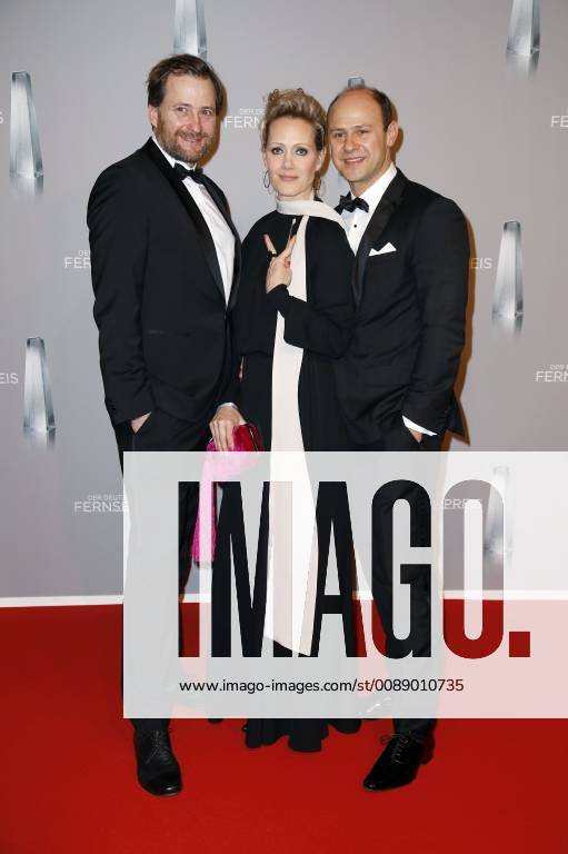 Christian Erdmann Anna Schudt and Moritz Führmann at the presentation of the German Television Award 2019 in Düsseldorf Rheinterrasse Düsseldorf 31 01 2019 Foto:xS.xGabschx xFuturexImage