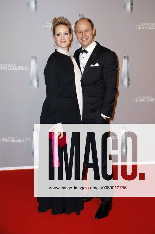 Anna Schudt with husband Moritz Führmann at the presentation of the German Television Award 2019 at the Düsseldorf Rheinterrasse Düsseldorf 31 01 2019 Foto:xS.xGabschx xFuturexImage