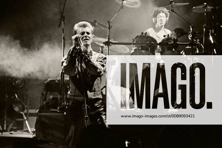 David Bowie live at the Rockpalast Open Air Festival on the open air stage Loreley Sankt Goarshausen 22 06 1996 Foto:xI.xEdingerx xFuturexImage