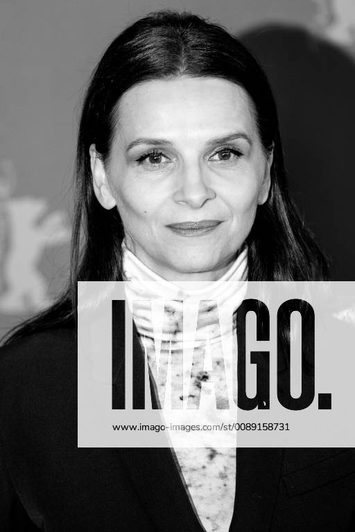 Berlin, Germany - (EDITOR S NOTE: Image was converted to black and white) Juliette Binoche poses at the International Jury photocall during the 69th Berlinale International Film Festival Berlin at Grand Hyatt Hotel n February 7, 2019. The Berlin film festival will be running from February 7 to 17, 2019. Nearly 400 movies from around the world will be presented, with 17 vying for the prestigious Golden Bear top prize. Berlin Germany - ZUMAn230 20190207_zaa_n230_043