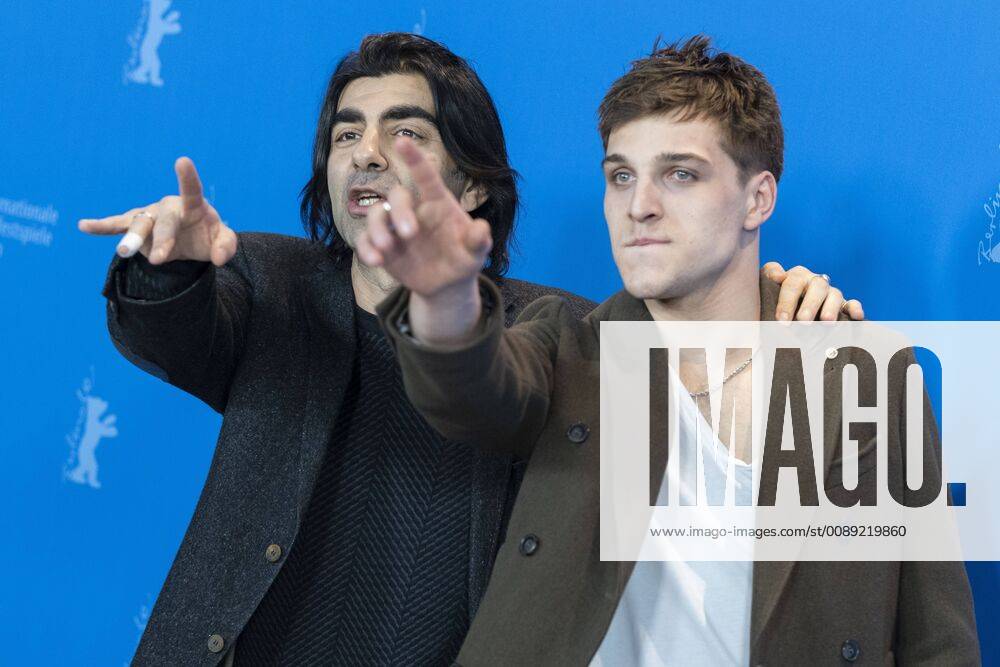 Director Fatih Akin and actor Jonas Dassler at the Photocall for the film DER GOLDENE HANDSCHUH on the occasion of the 69th Berlin International Film Festival 69th Berlin International Film Festival