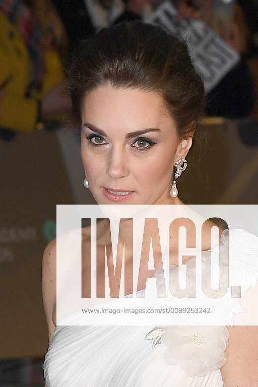 Prince William, Duke of Cambridge and Catherine, Duchess of Cambridge attend the EE British Academy Film Awards at The Royal Albert Hall in London FEBRUARY 10th 2019 PTYx19517