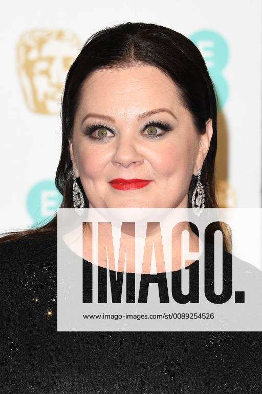 American actress Melissa McCarthy attends the EE British Academy Film Awards at The Royal Albert Hall in London FEBRUARY 10th 2019 PTYx19517
