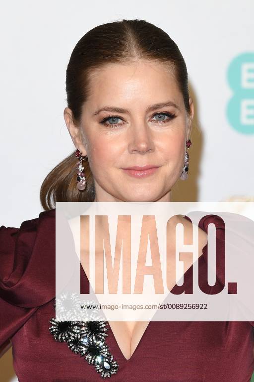 American actress Amy Adams attends the EE British Academy Film Awards at The Royal Albert Hall in London FEBRUARY 10th 2019 PTYx19517