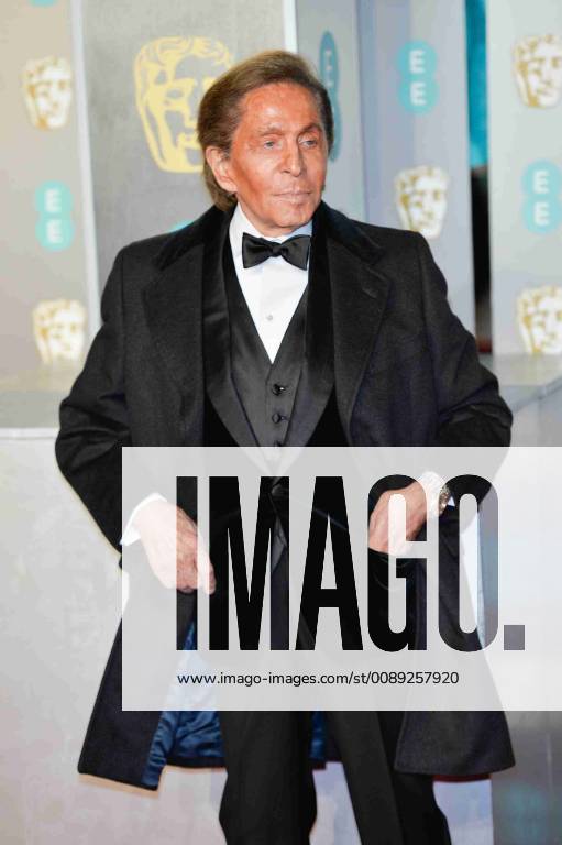 Valentino at the 72nd British Academy Film Awards held at Albert Hall on February 10, 2019 in London, United Kingdom. Photo: imageSPACE MediaPunch