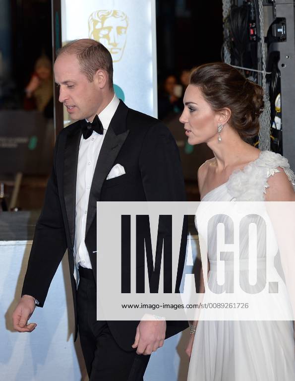 Prince William Duke of Cambridge, Catherine Duchess of Cambridge at the 72nd British Academy Film Awards held at Albert Hall on February 10, 2019 in London, United Kingdom. Photo: imageSPACE MediaPunch