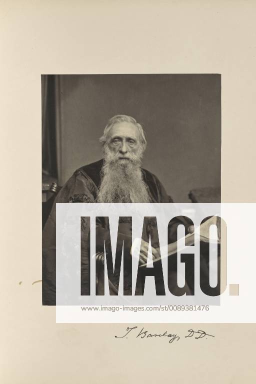 Thomas Barclay, D.D., Principal of the College and University; Thomas Annan (Scottish,1829 - 1887); Glasgow, Scotland; 1871; Carbon print; 21.2 Ã— 16.3 cm (8 3,8 Ã— 6 7,16 in.)
