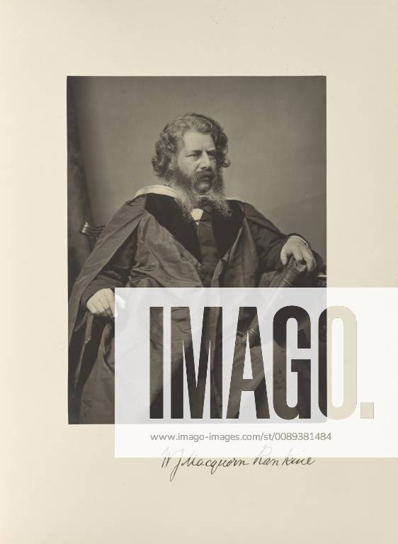 William John MacQuorn Rankine, C.E, LL.D, Professor of Civil Engineering and Mechanics; Thomas Annan (Scottish,1829 - 1887); Glasgow, Scotland; 1871; Carbon print; 21.4 Ã— 15.9 cm (8 7,16 Ã— 6 1,4 in.)