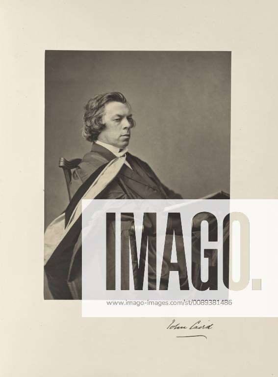 John Caird, D.D., Professor of Divinity; Thomas Annan (Scottish,1829 - 1887); Glasgow, Scotland; 1871; Carbon print; 21.3 × 15.9 cm (8 3,8 × 6 1,4 in.)