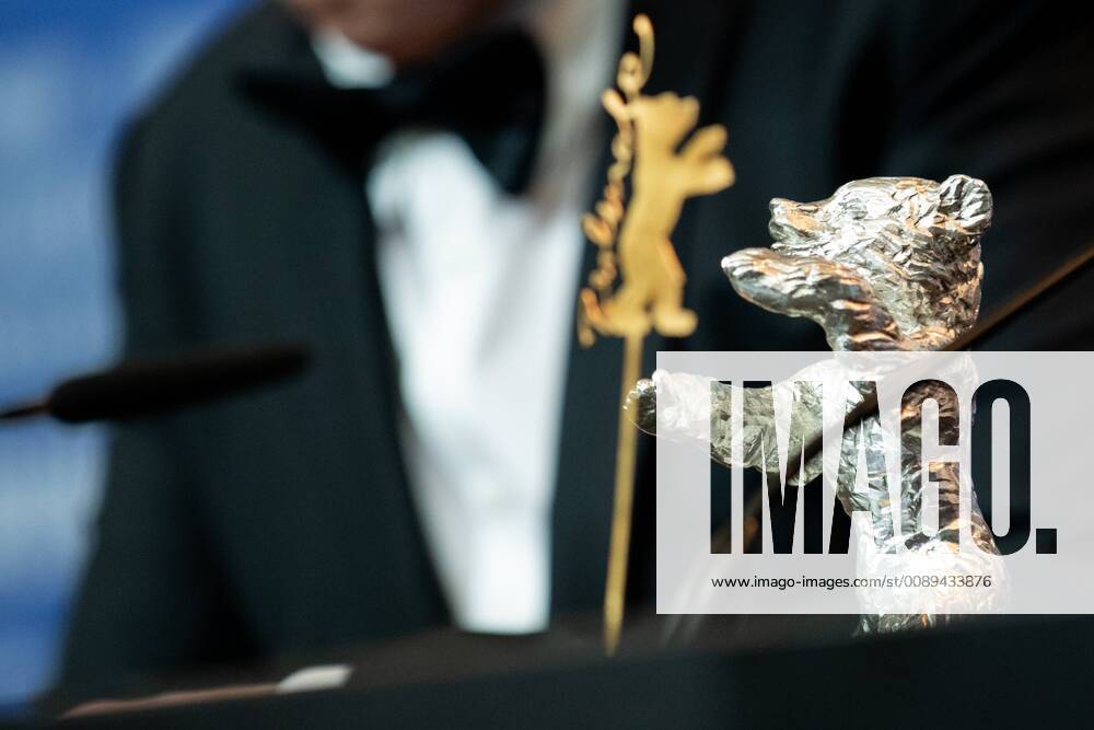 Berlin, Germany - The Silver Bear during the press conference after the closing ceremony of the 69th Berlinale International Film Festival Berlin at Berlinale Palace on February 16, 2019 in Berlin, Germany. Berlin Germany - ZUMAn230 20190216_zaa_n230_1335