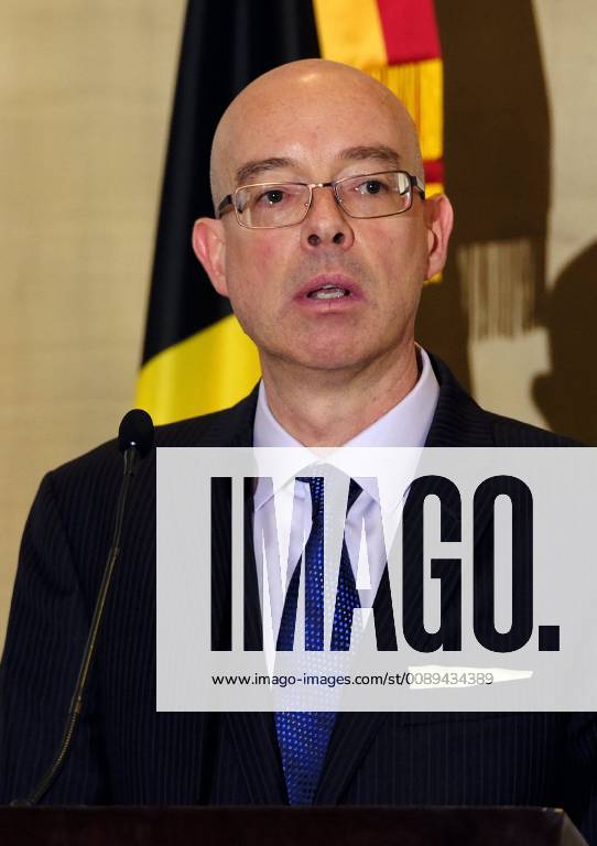 FIT, HubBrussel s Wim Van Cauteren pictured at a briefing after the arrival of the Belgian delegation in Mexico city, Sunday 17 February 2019. Several federal and regional ministers accompany the princess on a economic mission to Mexico from 17 to 24 February. ERICxLALMAND 05532815