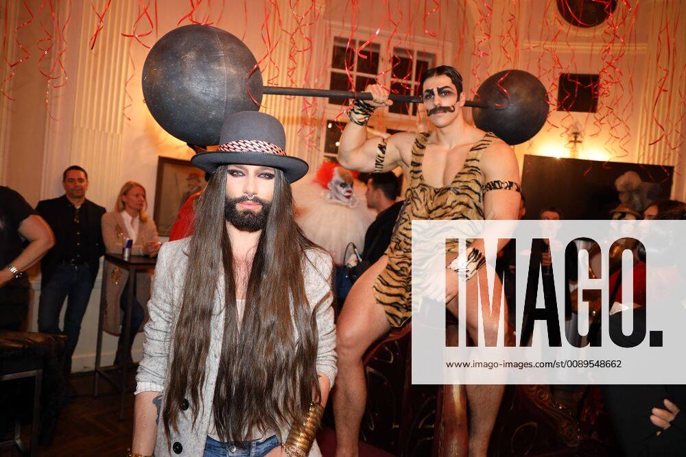Life Ball Style Bible Presentation Wien Lusthaus 21 02 2019 CONCHITA Tom NEUWIRTH