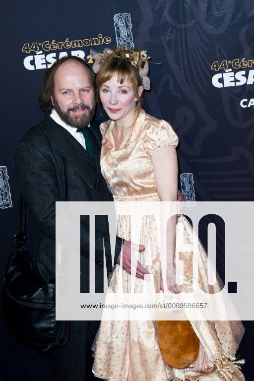 Philippe Katerine et Julie Depardieu CELEBRITES : 44e Ceremonie des Cesar 2019 - Recompenses - Paris - 22 02 2019 JBAutissier Panoramic