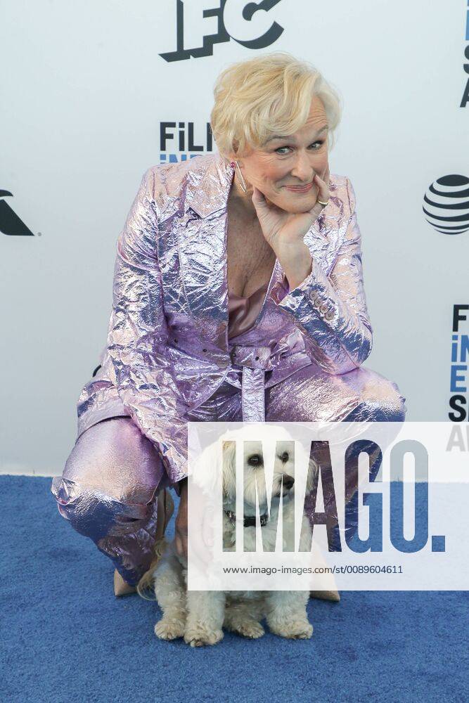 SANTA MONICA, CA - FEBRUARY 23: Glenn Close at the 2019 Film Independent Spirit Awards in Santa Monica, California on February 23, 2019.